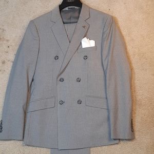 Double Breasted grey suit